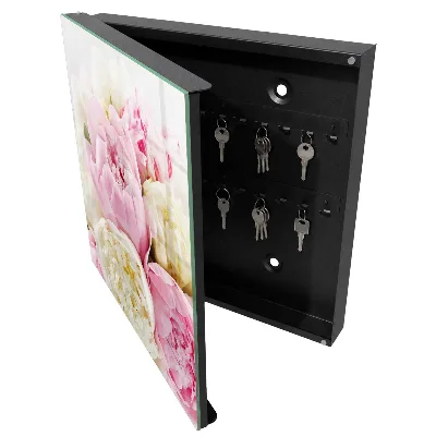 Pastel flowers Key cabinet