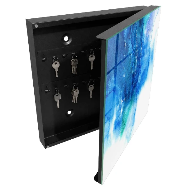 Blue waves Key box for wall