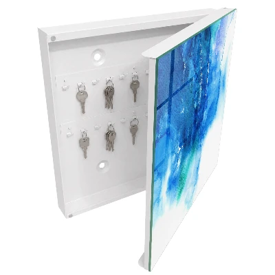 Blue waves Key box for wall
