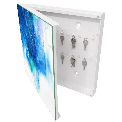 Blue waves Key box for wall