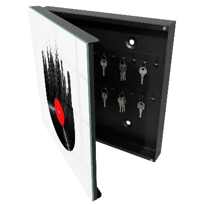 Music of the city Wall mounted key box