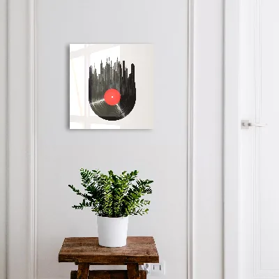 Music of the city Wall mounted key box