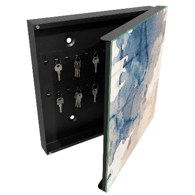 Watercolor splashes Key cabinet