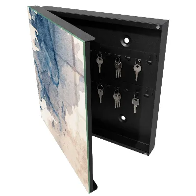 Watercolor splashes Key cabinet