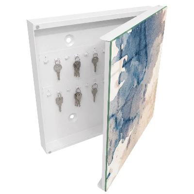 Watercolor splashes Key cabinet