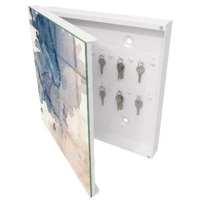 Watercolor splashes Key cabinet
