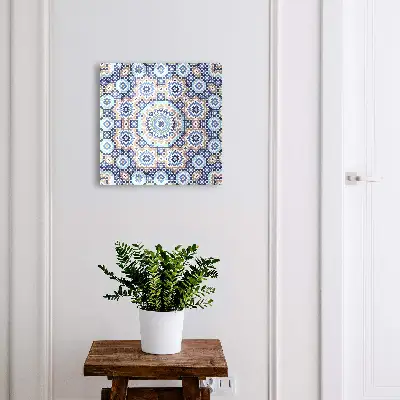 Oriental mosaic Key box for wall