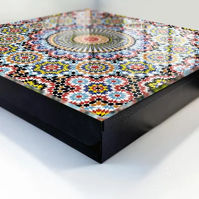 Mosaic pattern Wall mounted key box