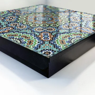 Colorful mosaic Key cabinet