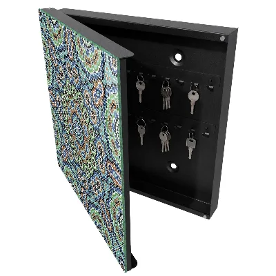 Colorful mosaic Key cabinet