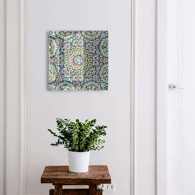Colorful mosaic Key cabinet