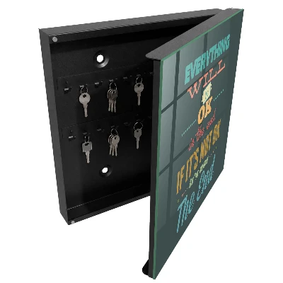Positive message Key cabinet