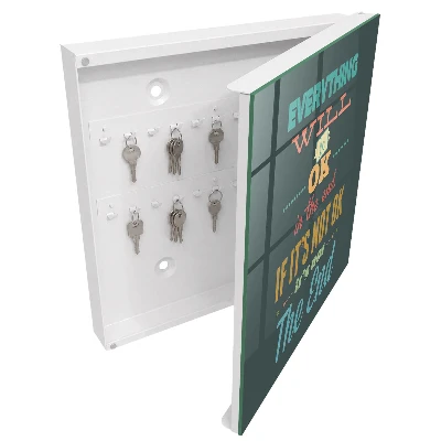 Positive message Key cabinet