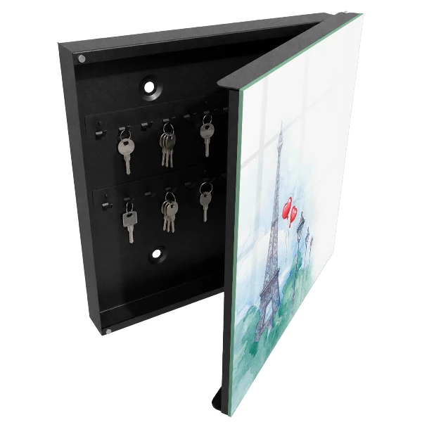 Parisian scenery Key cabinet