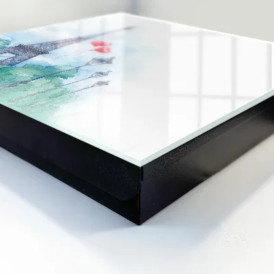Parisian scenery Key cabinet