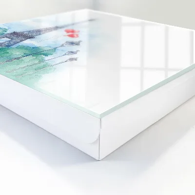 Parisian scenery Key cabinet