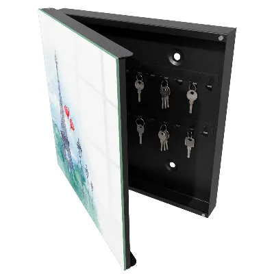 Parisian scenery Key cabinet