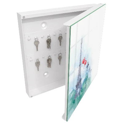 Parisian scenery Key cabinet
