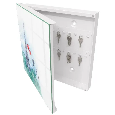 Parisian scenery Key cabinet