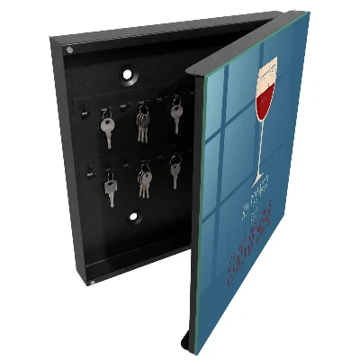 Glass of wine Key cabinet