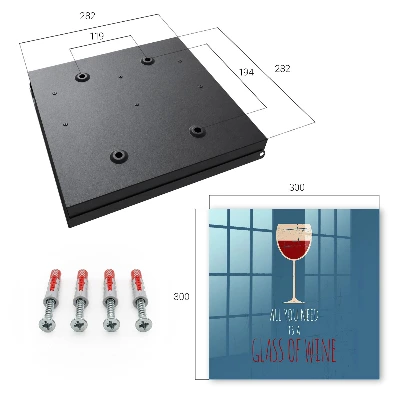 Glass of wine Key cabinet