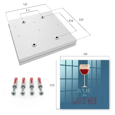 Glass of wine Key cabinet