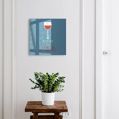 Glass of wine Key cabinet