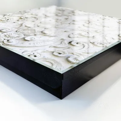 White ornaments Wall mounted key box