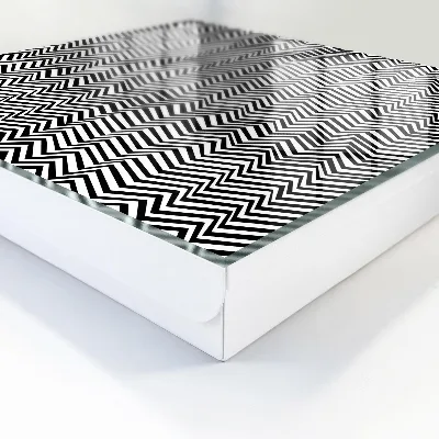 Dynamic zigzags Key cabinet