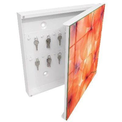 Floral ecstasy Key box for wall