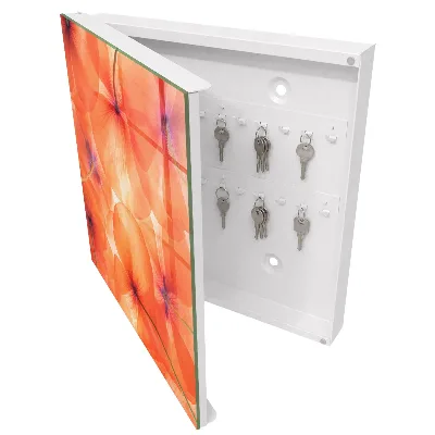Floral ecstasy Key box for wall