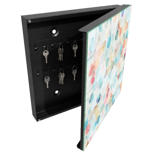 Geometric patterns Wall mounted key box