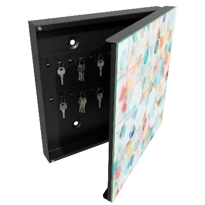 Geometric patterns Wall mounted key box