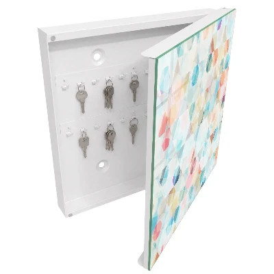 Geometric patterns Wall mounted key box