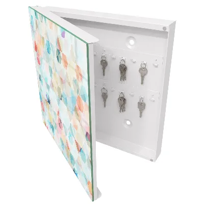 Geometric patterns Wall mounted key box