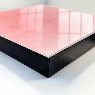 Pink background Key cabinet
