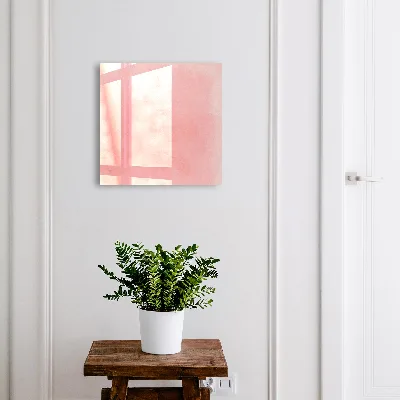 Pink background Key cabinet