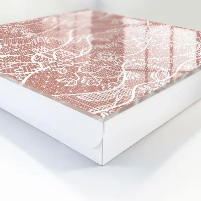Elegant lace Key box for wall