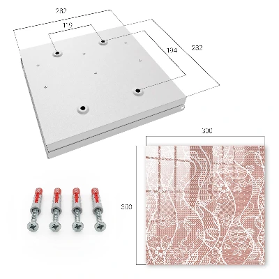 Elegant lace Key box for wall