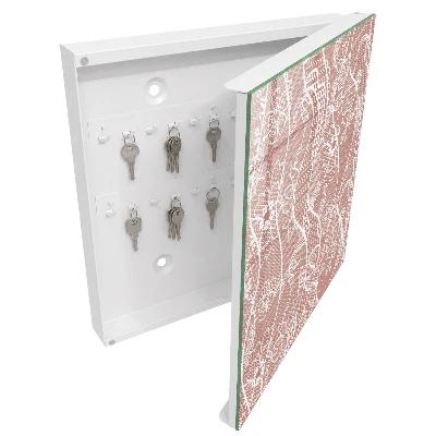 Elegant lace Key box for wall