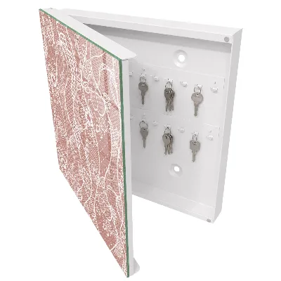 Elegant lace Key box for wall