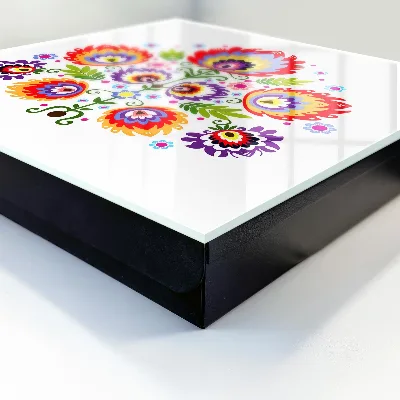 Folk flowers Key cabinet