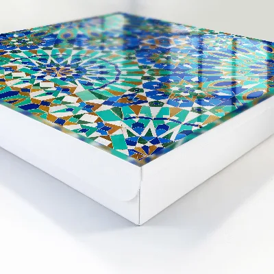 Geometric mosaic Wall mounted key box