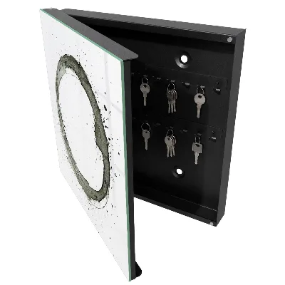 Zen circle Wall mounted key box
