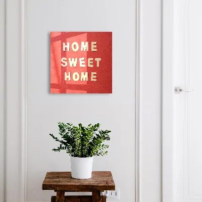 HOME SWEET HOME sign Key cabinet