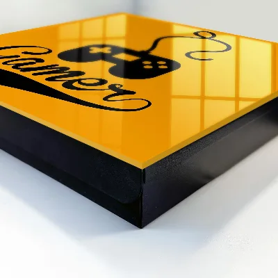 Gamepad and GAMER sign Wall mounted key box