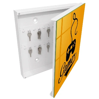Gamepad and GAMER sign Wall mounted key box