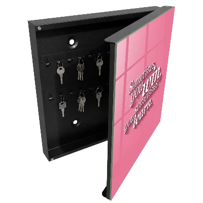 Sometimes you win sometimes you learn Key cabinet