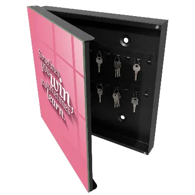 Sometimes you win sometimes you learn Key cabinet