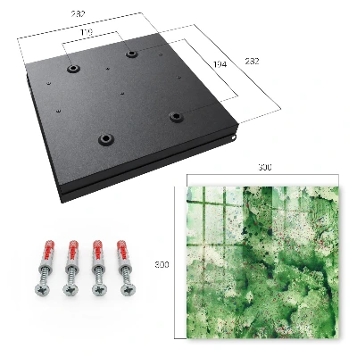 Green chaos Wall mounted key box